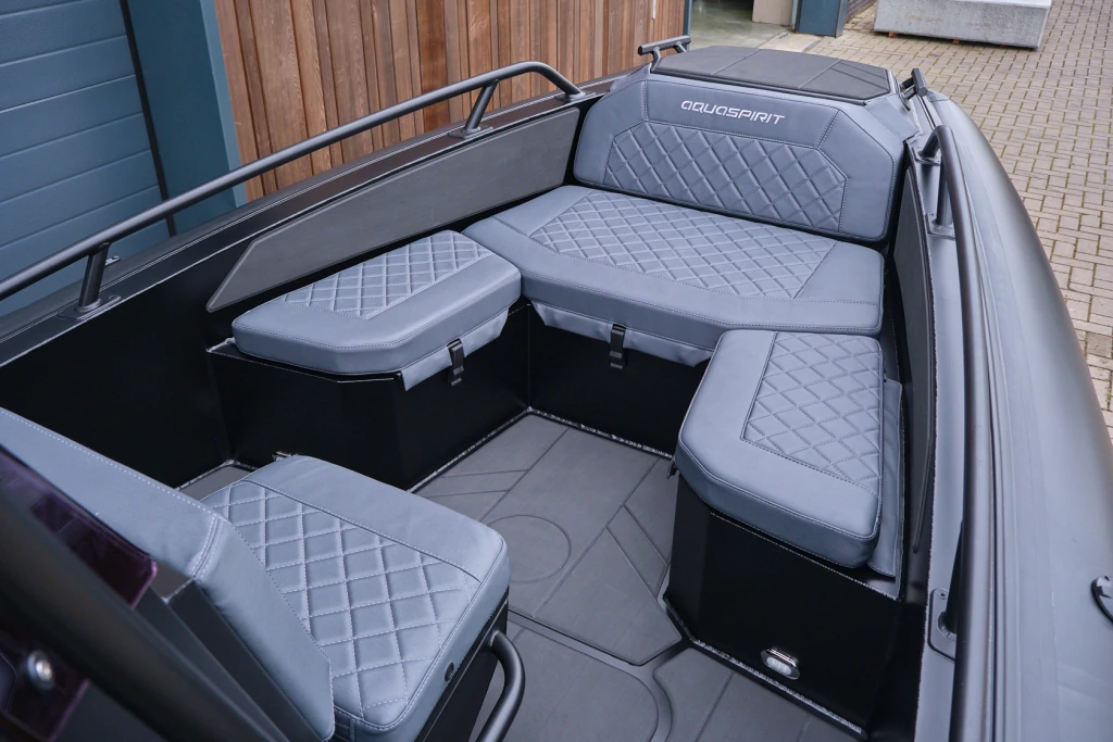AQUASPIRIT S585 aluminium RIB met dikkere kussens in het nieuwe model