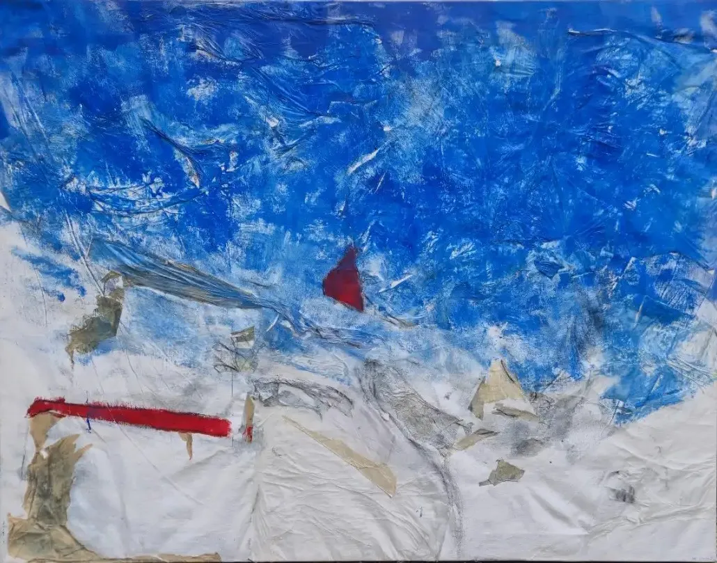Chaos, painting by Adé Bernard