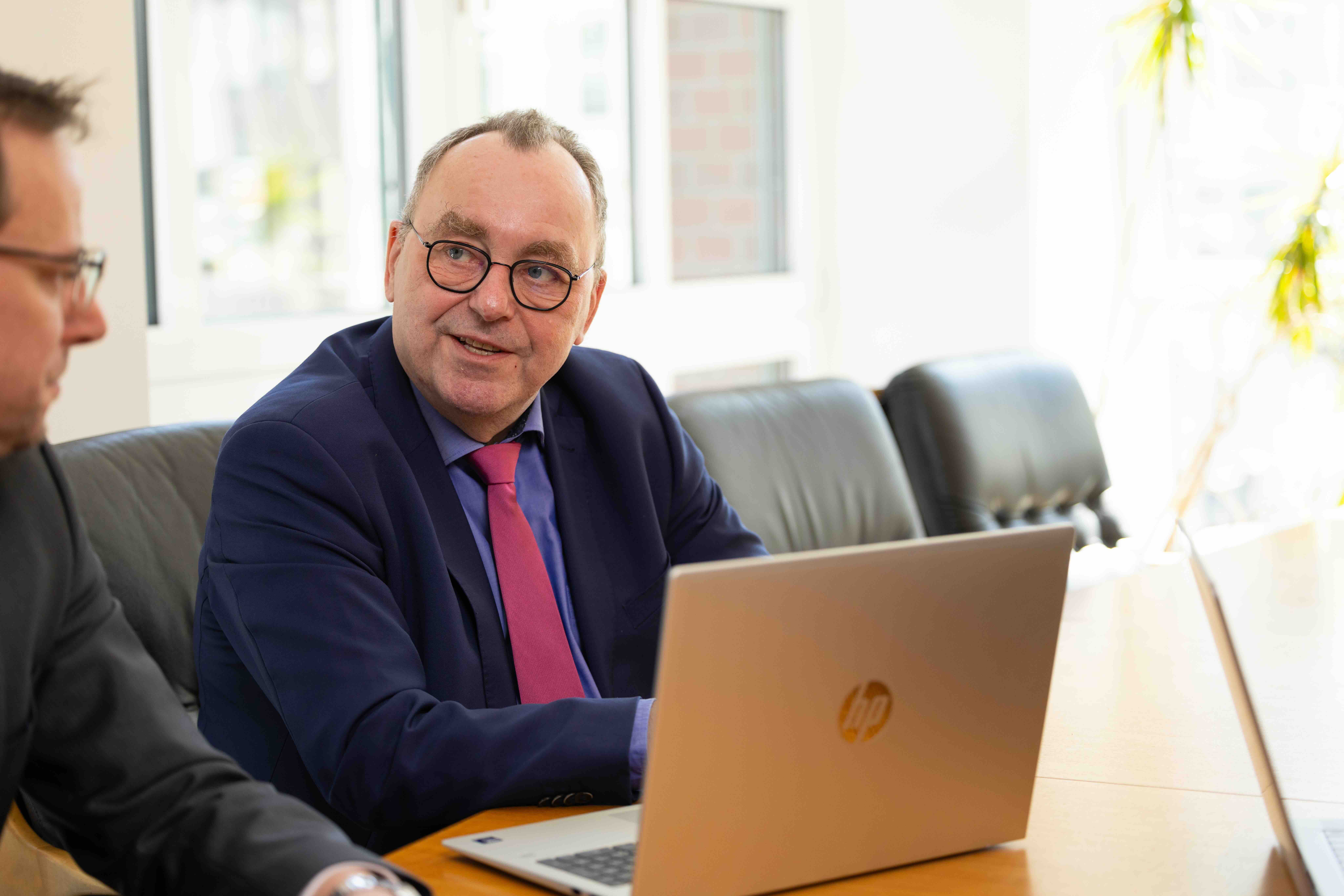 Arbeitssituation in der Kanzlei