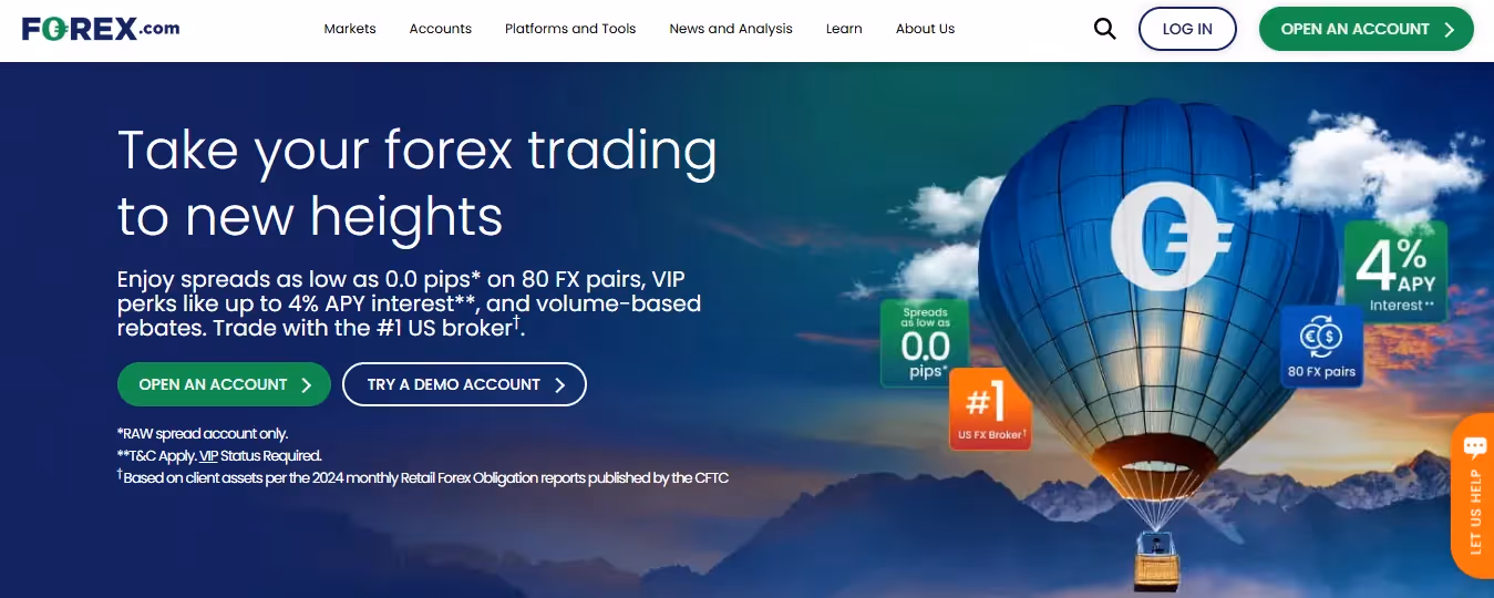 forex.com - Oanda vs Forex.com