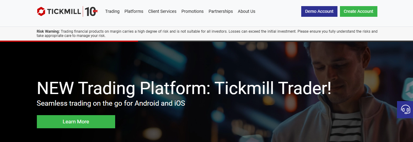 tick mill - Oanda vs Forex.com