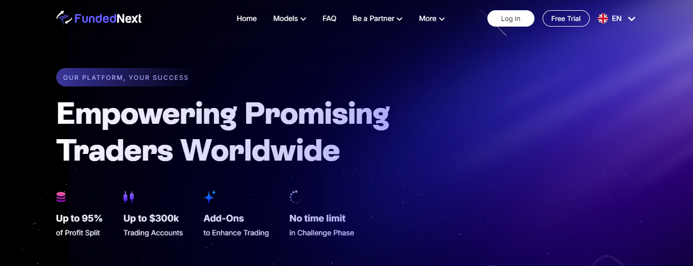 funded next - Prop Firm Free Trial