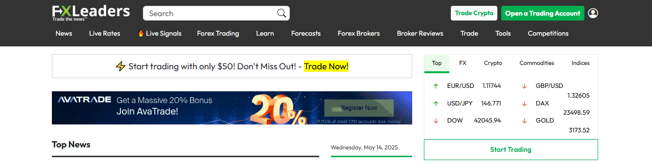 fx leaders - Forex Trading Signals