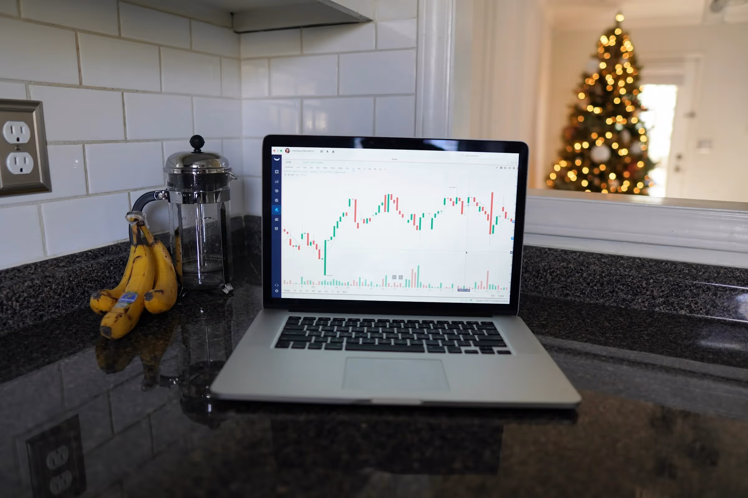 Laptop Showing Stats -  Best Prop Firms For Forex
