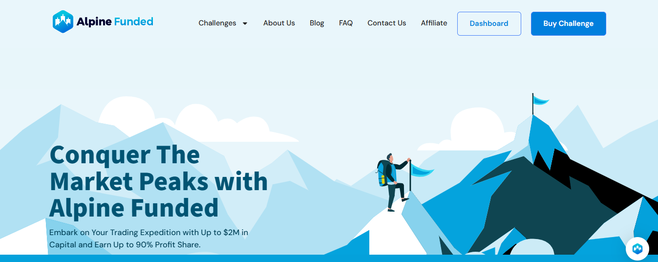 alpine funded - No Evaluation Prop Firms