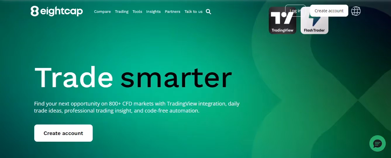 eight cap - Best Forex Broker for Small Accounts