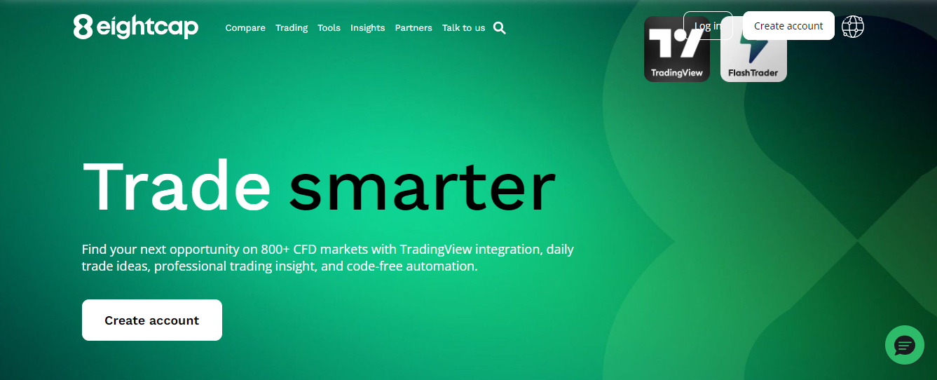 eight cap - Best Forex Broker for Small Accounts