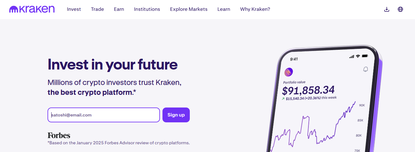 kraken - Best Platforms For Day Trading Crypto