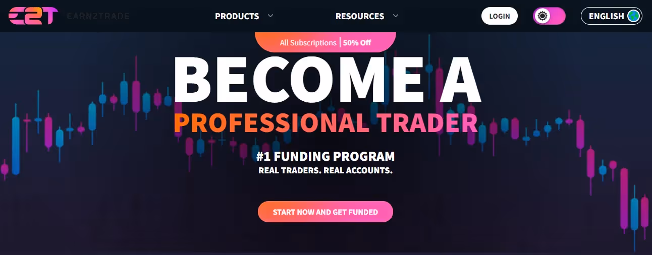 earn to trade - Prop Trading Challenge