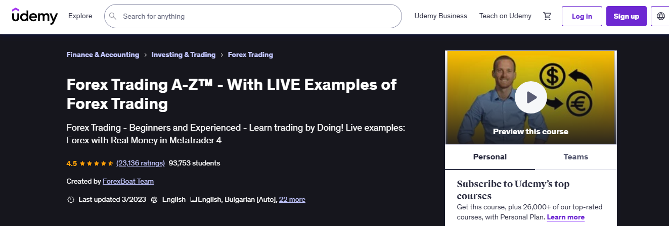 udemy trading course - Tips for Day Trading
