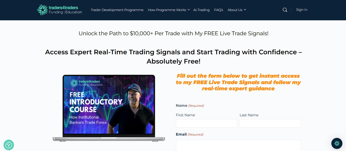 traders 4 traders - Best Proprietary Trading Firms
