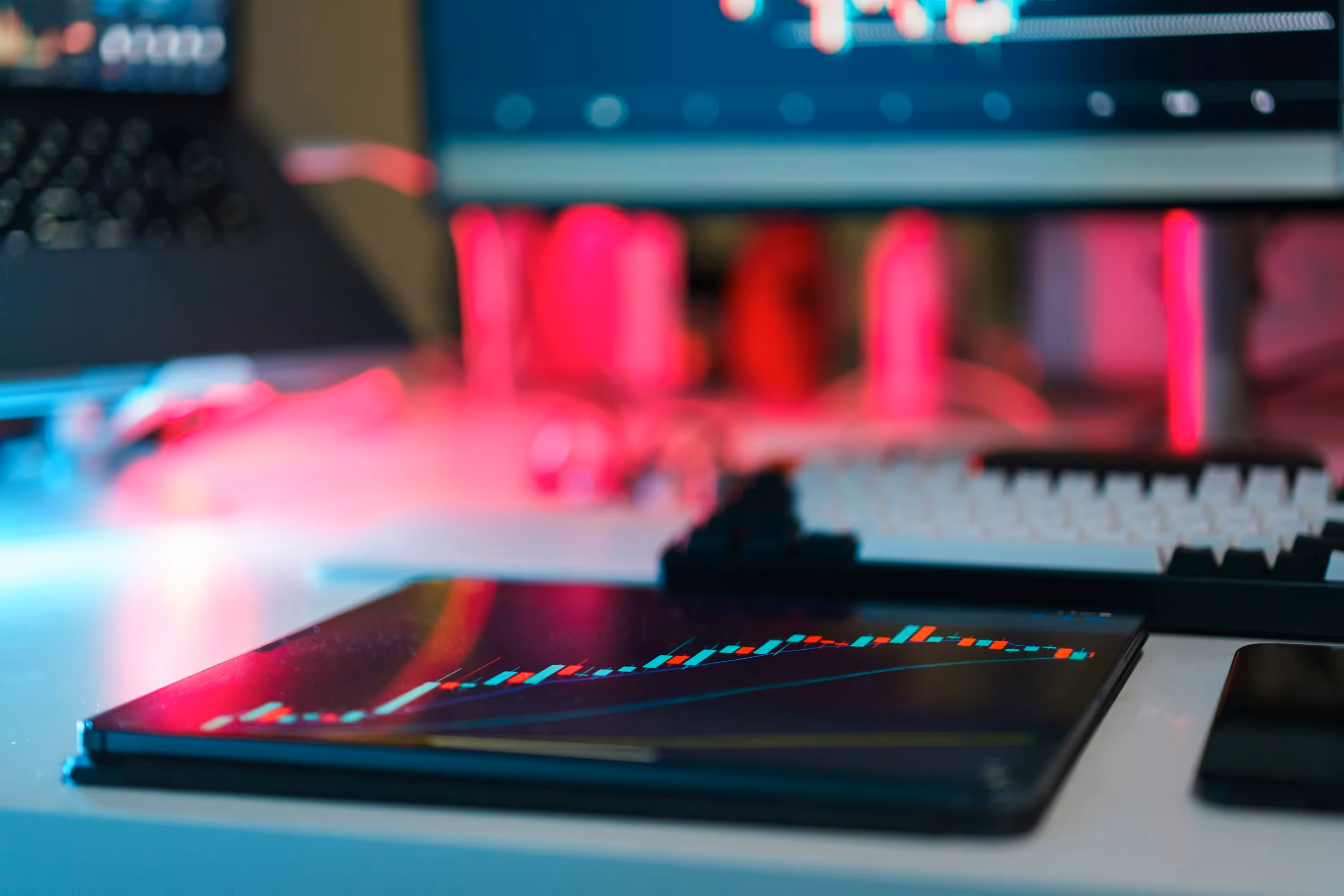 Trading on the tablet with stock data - Algorithmic Trading Risk Management