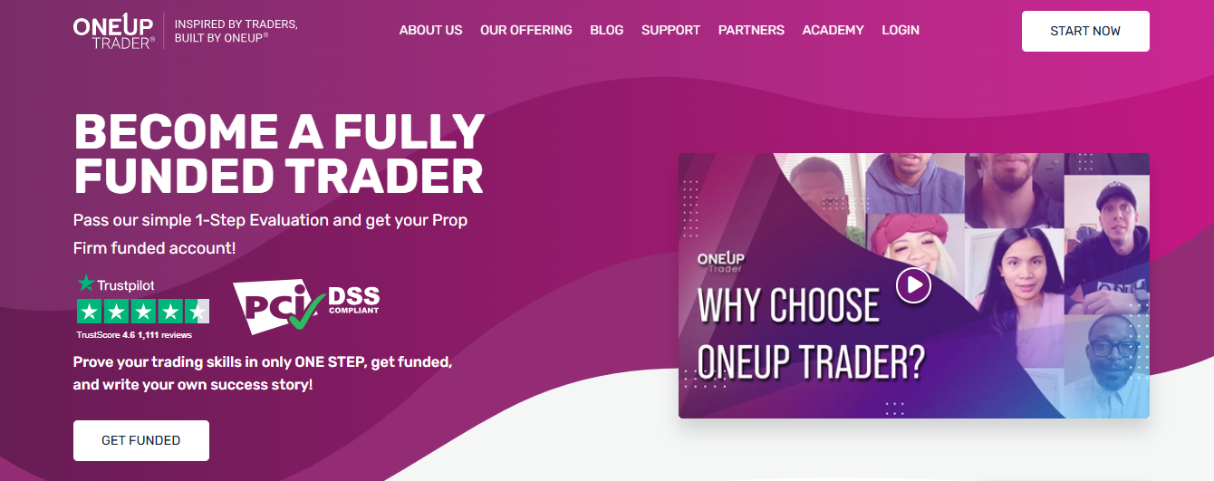 one up - One-Step Evaluation Prop Firm