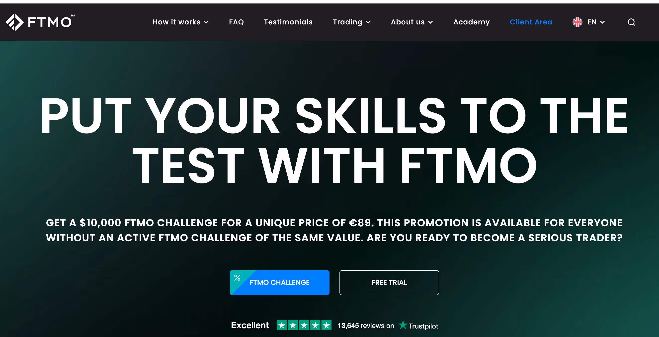 ftmo - Best Prop Firm Challenge
