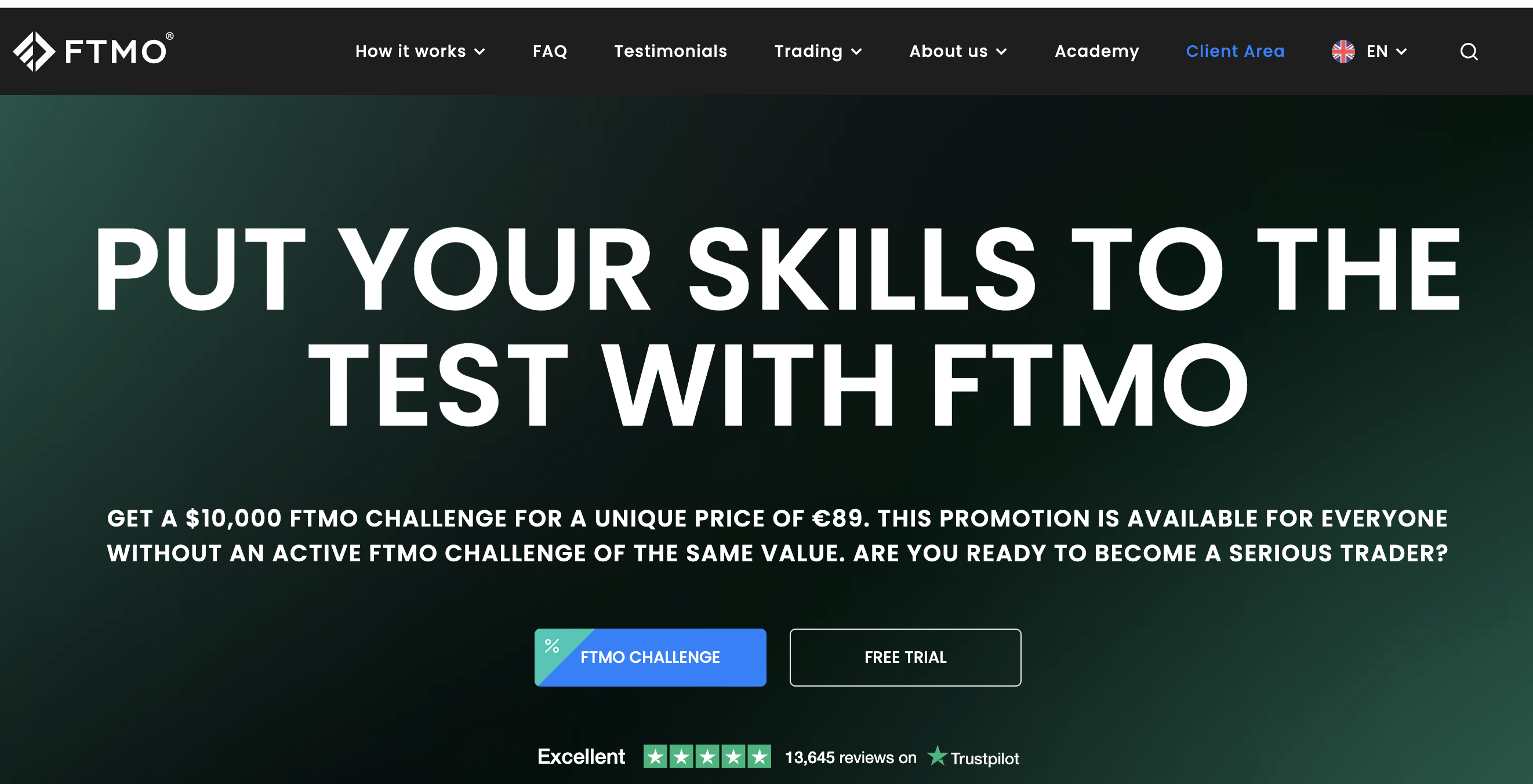 ftmo - Best Prop Firm Challenge