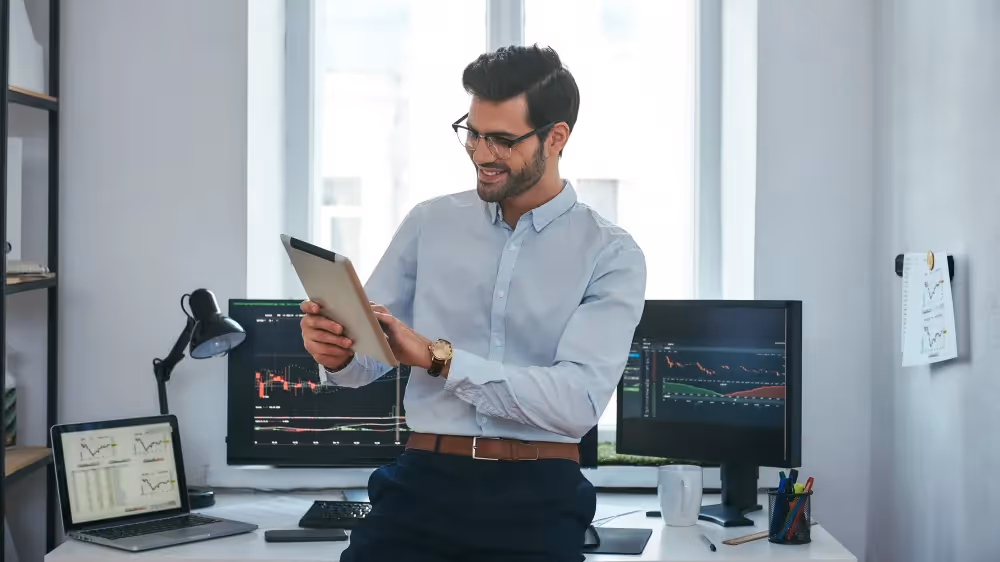 man smiling - How Long Does It Take to Learn Trading