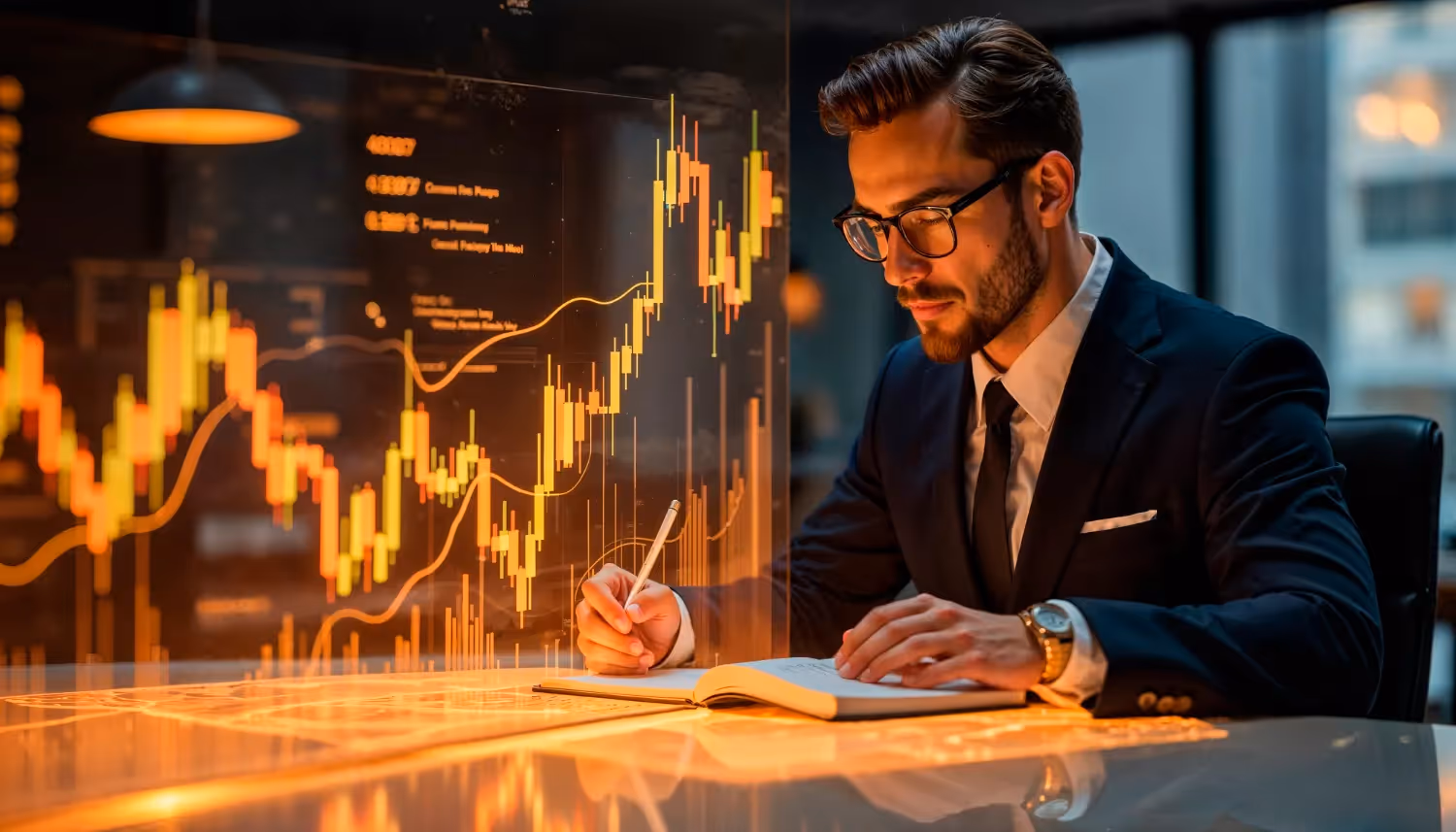 man in a suit - NFP Trading