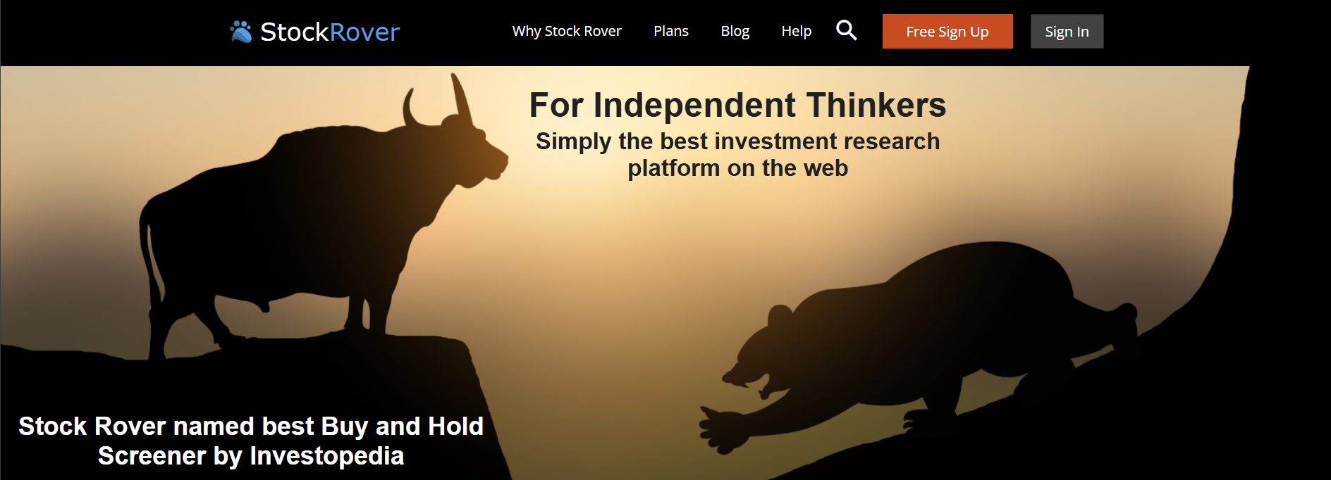 Stock Rover - Investment Performance Analysis