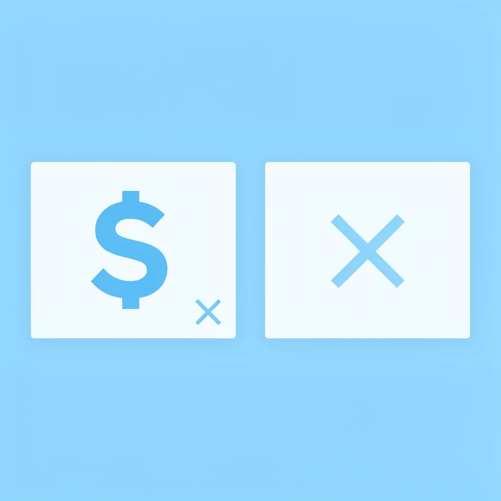 Comparison showing traditional prop firm funding process blocked by activation fee versus streamlined no-fee access
