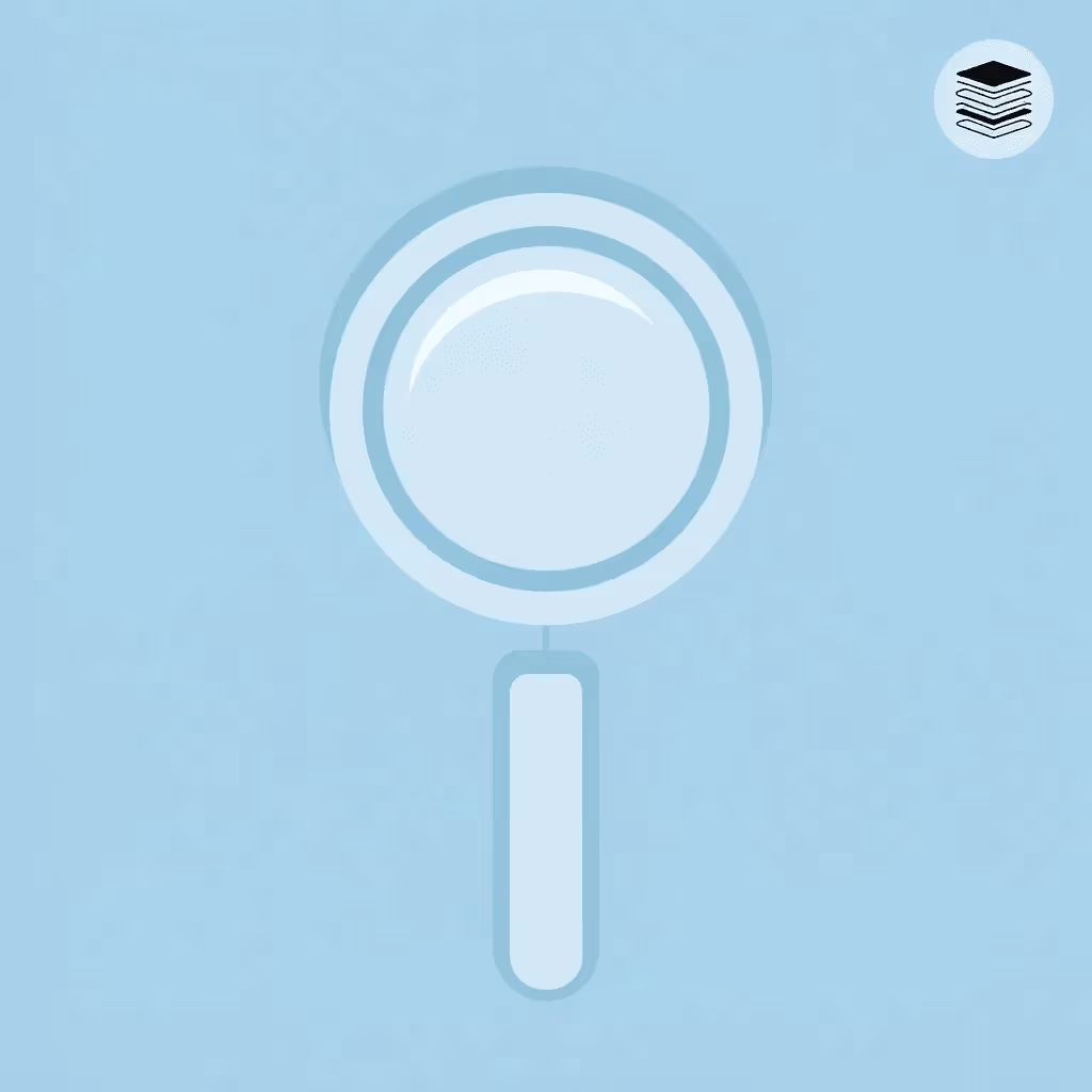 Magnifying glass highlighting the importance of examining operational details
