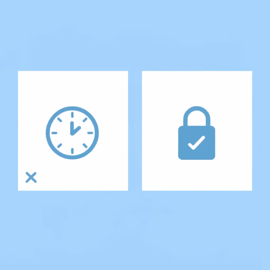 Before and after comparison: traditional challenges with pressure versus instant funding with freedom