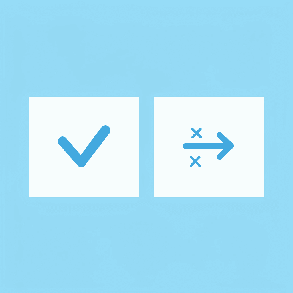 Before and after comparison: left side shows missed entries and losses, right side shows successful trades with TradeLocker