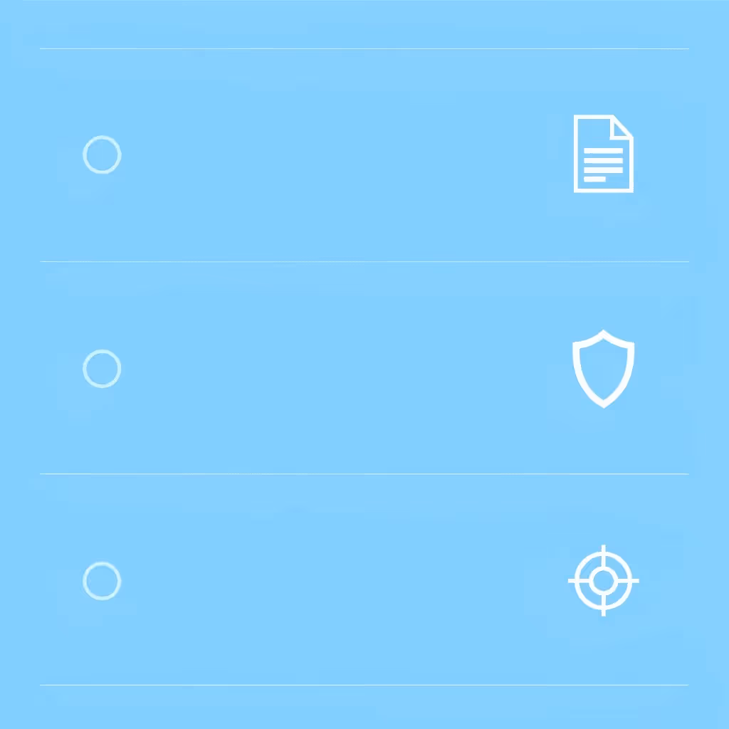 Checklist showing three essential criteria for evaluating prop trading firms