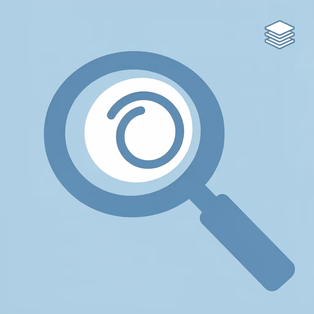 Magnifying glass focusing on the structure and design of prop challenges