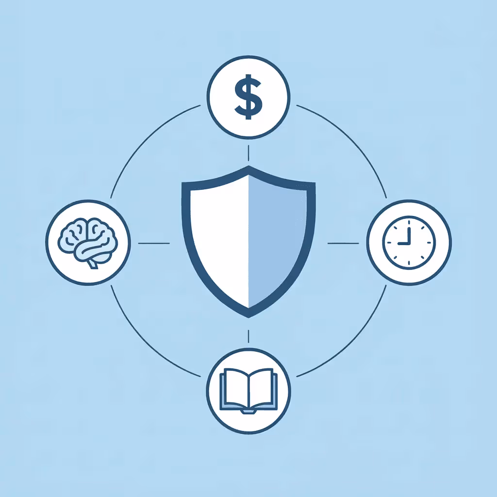 Central hub showing three interconnected factors: rule compatibility, profit accessibility, and psychological environment