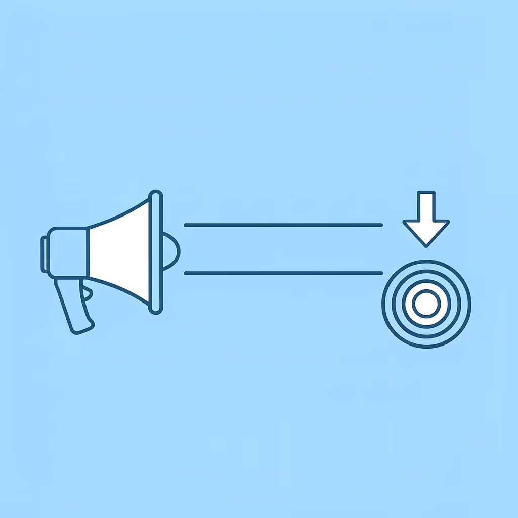 Two diverging paths showing high search visibility leading one direction and actual trader performance leading another
