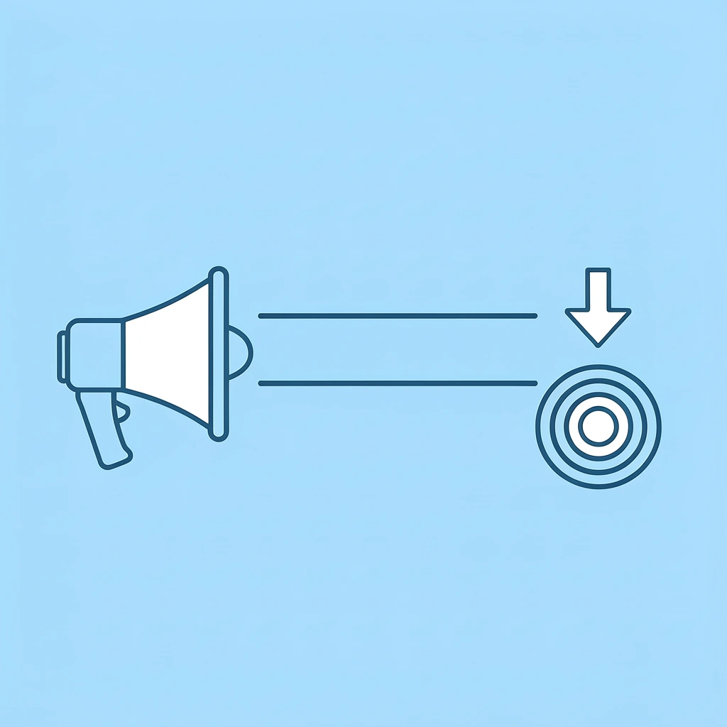 Two diverging paths showing high search visibility leading one direction and actual trader performance leading another