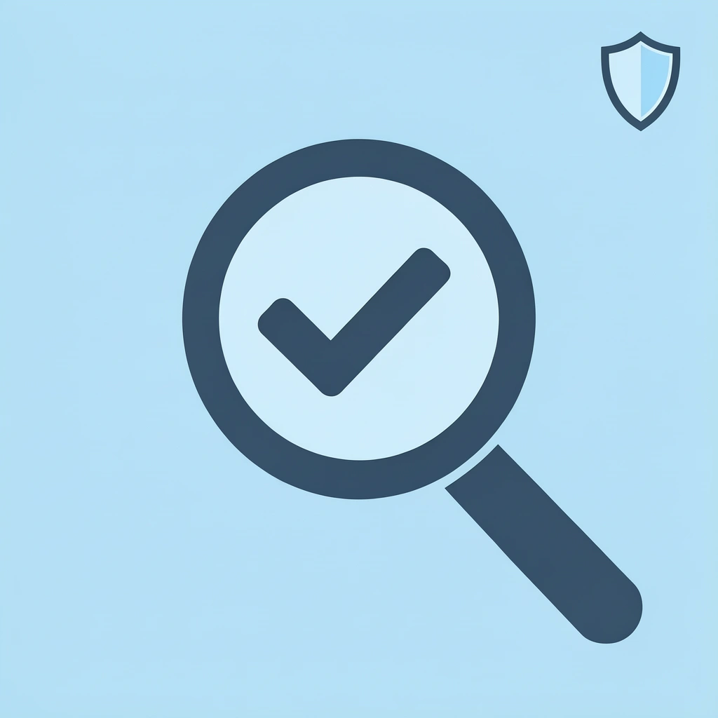 Magnifying glass highlighting rule clarity and payout reliability as key factors