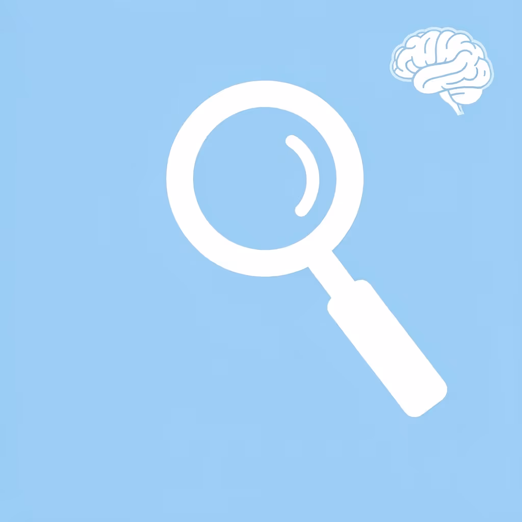 Magnifying glass icon representing detailed analysis of prop firm rules, payout systems, and capital allocation