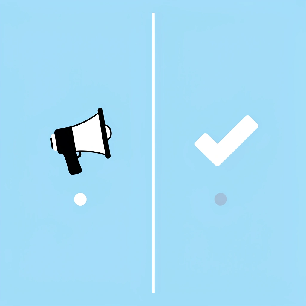 Two-column comparison: popularity metrics on left versus reliability indicators on right