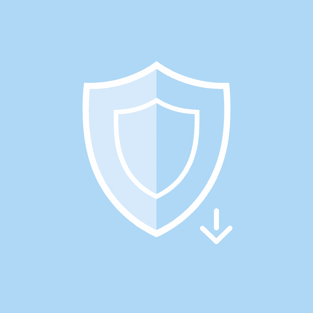 Shield icon representing protection from overnight risk
