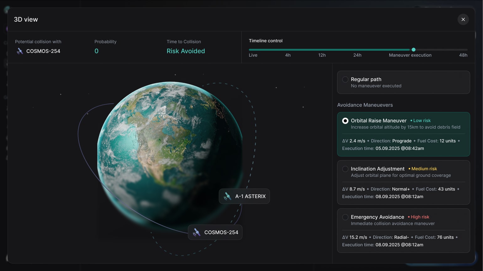 A screen of a platform named as Spiral, where it shows task management view in collaborative mode