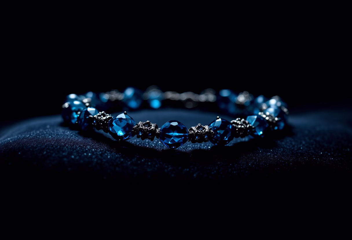 image of a hand-crafted bracelet