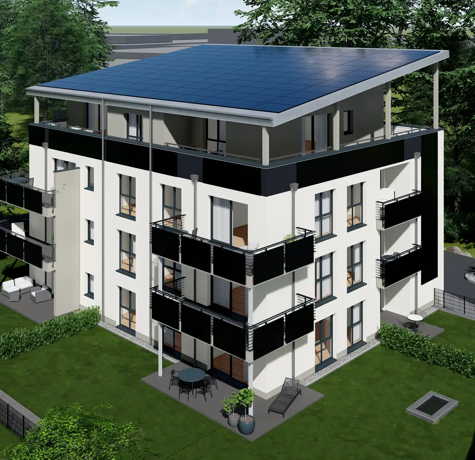 Mehrfamilienhaus LivingSun an der Talstraße in Grevenbroich-Kapellen