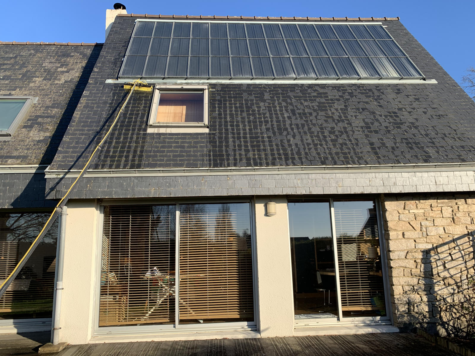 Nettoyage de panneaux solaires