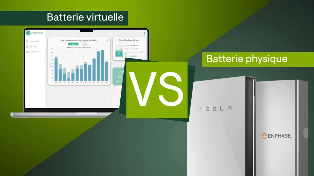 Batterie virtuelle VS batterie physique