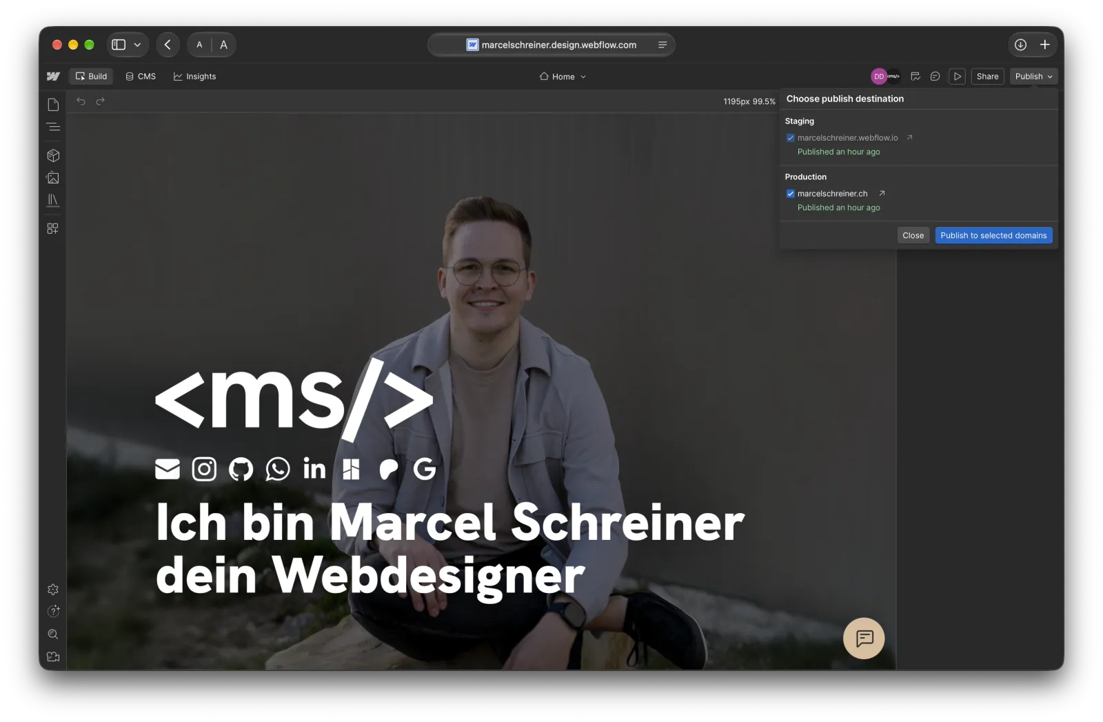 Alle Änderungen veröffentlichen