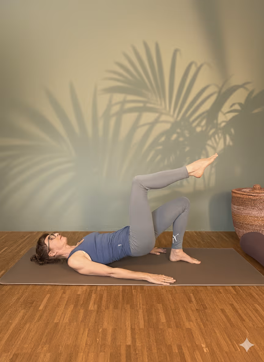 Nina Braun imacht eine saubere Brücke