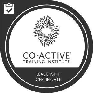 Co-active Training Institue leadership certificate