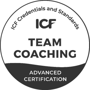 Logo ICF, Team Coaching, Advanced Certification