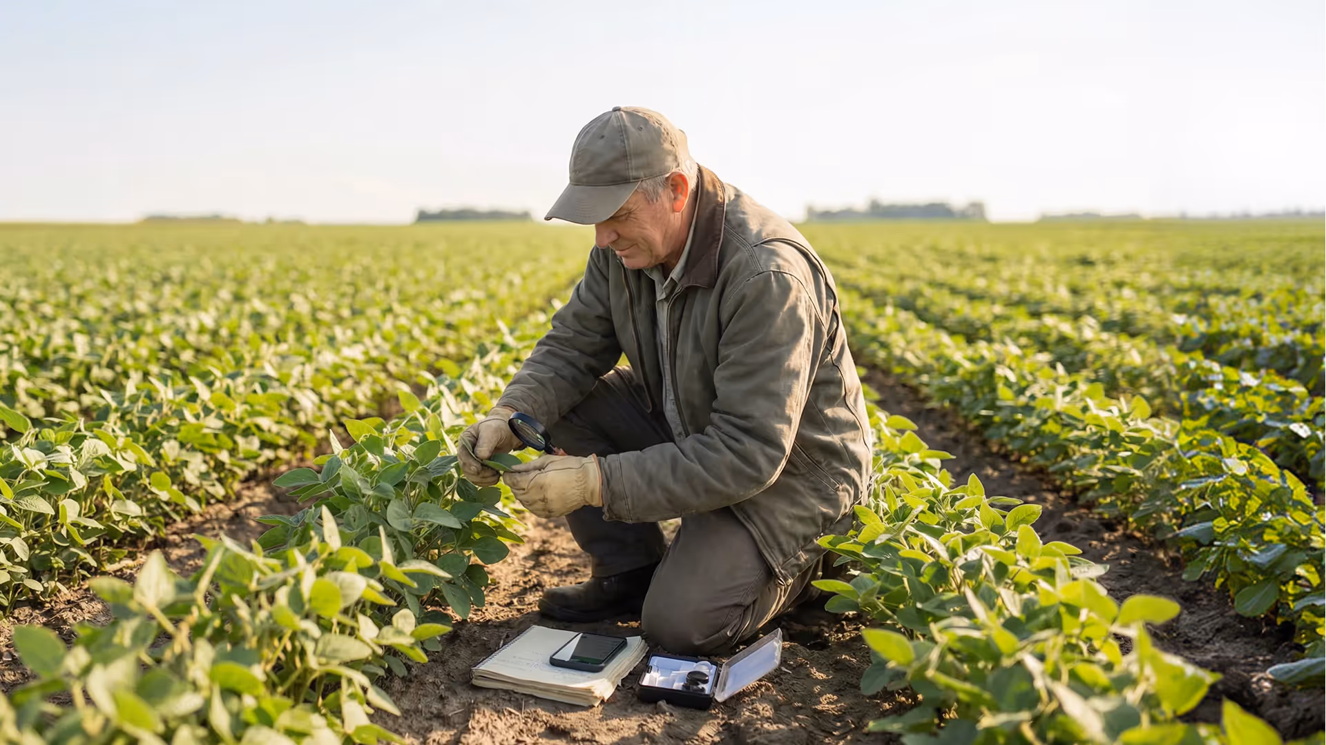 Close-up of textured dark green fabric with soft folds and fine fibers.