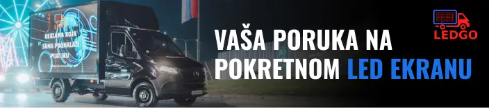 LedGo pokretna reklama baner