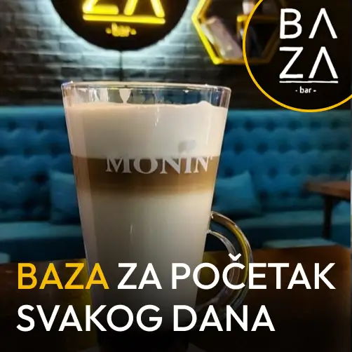 Baza bar kafić baner