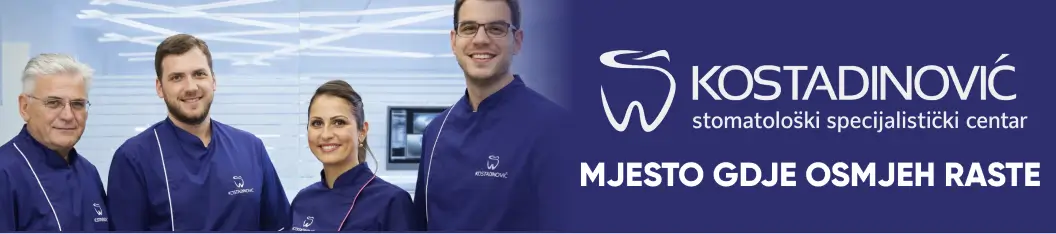Kostadinović stomatologija baner