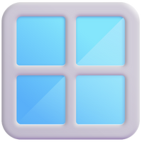 An emoticon of a sash casement timber wooden window 1