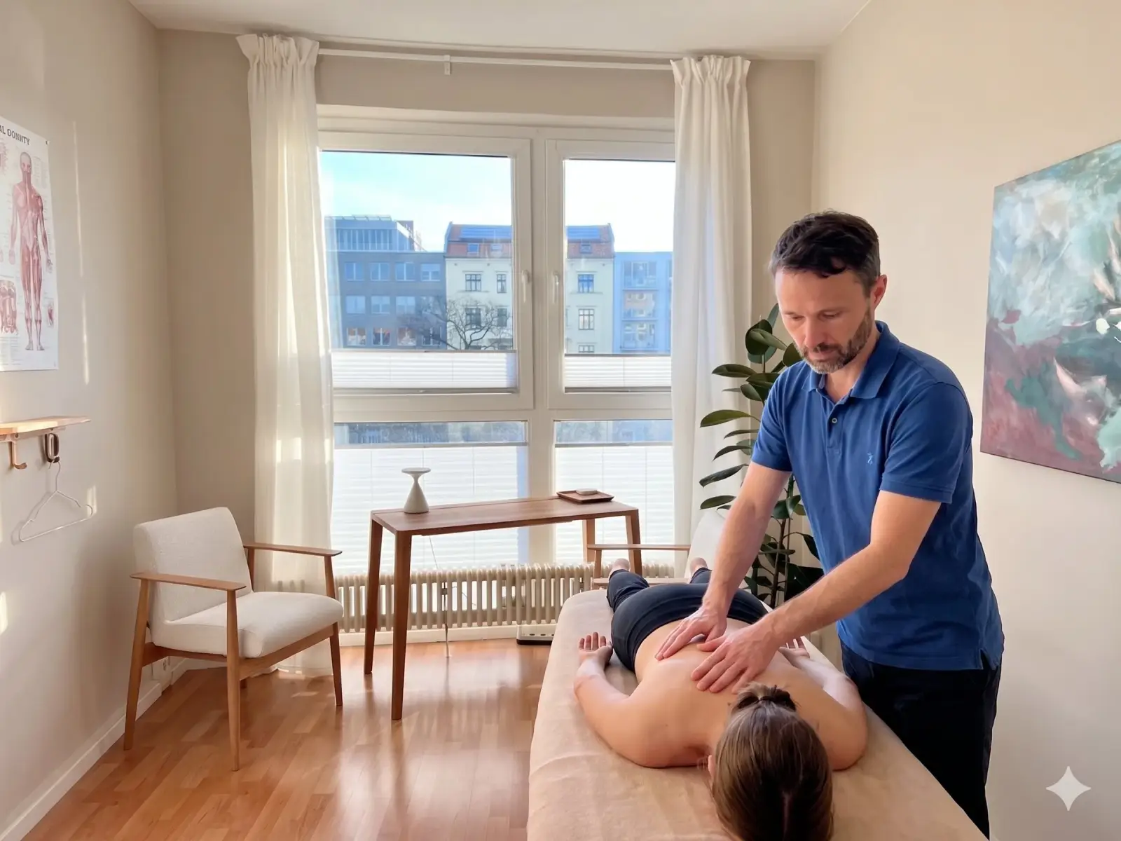 Osteopathische Behandlung in der Praxis Dobler und Hoos, Berlin